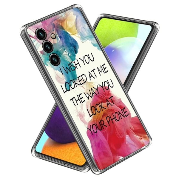 Deco Samsung Galaxy A54 Etui - Looked At Me Multicolor