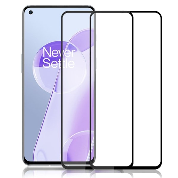 2 kpl AMORUS erittäin vahva lasi näytön suojakalvo OnePlus 9RT 5G 5G Transparent