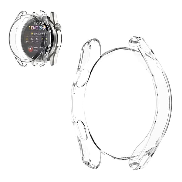 Huawei Watch 3 Pro cool TPU-cover - Transparent Transparent