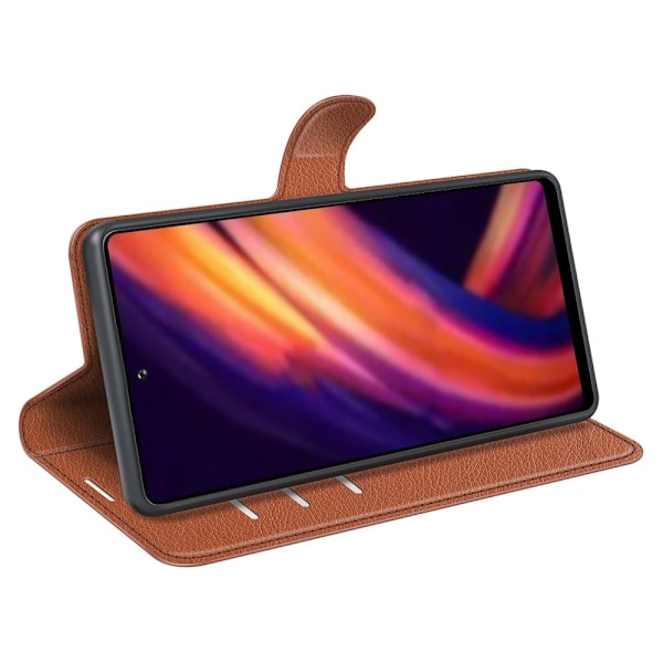 Classic Motorola Edge X30 / Motorola Edge 30 Pro fodral - Brun Brun