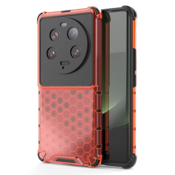 Bofink Honeycomb Xiaomi 13 Ultra Etui - Rød Red