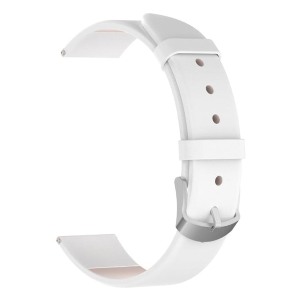 Keep B4 leather watch strap - White White
