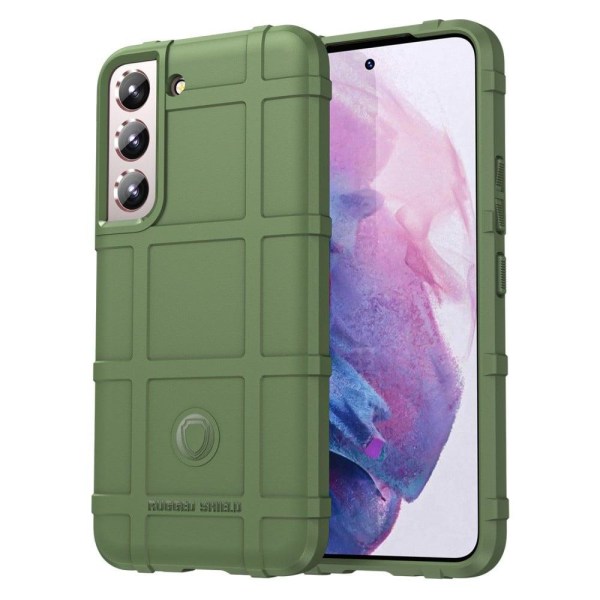 Rugged Shield Suojakotelo Samsung Galaxy S23 Plus - Vihreä Green