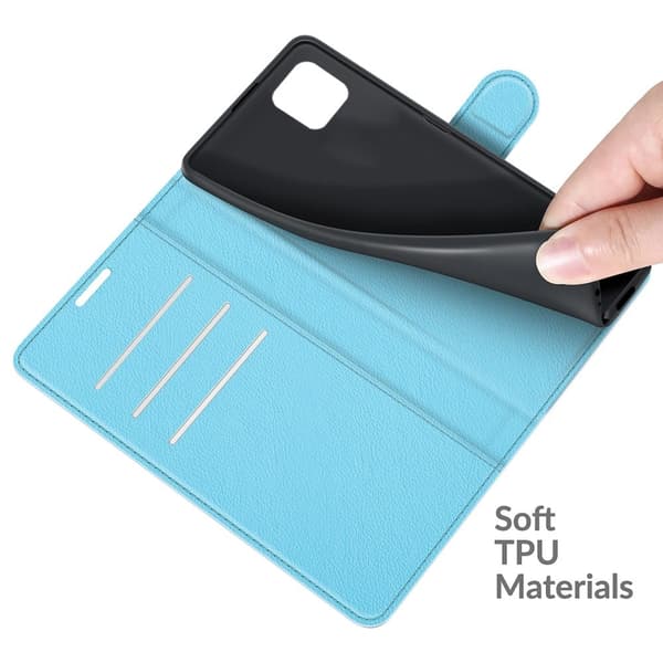 Classic Motorola Moto G50 5G Flip Etui - Blå Blue