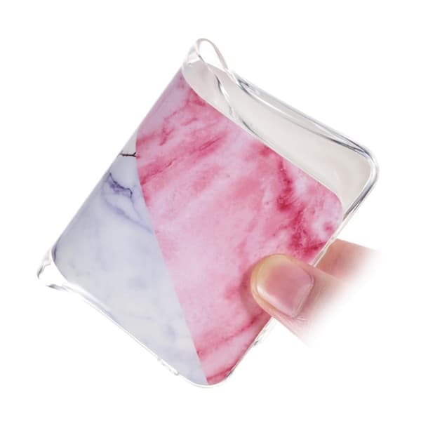 Marble Samsung Galaxy S22 Plus Suojakotelo - Plum Blossom Pink