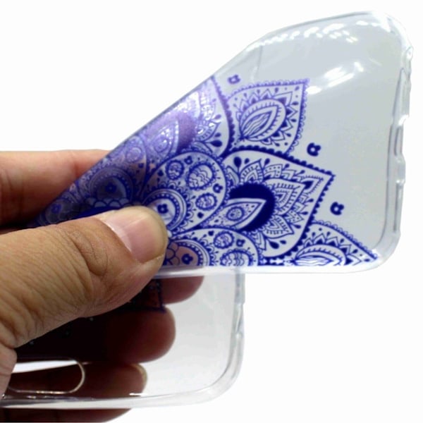 Huawei nova 2 mobilskal TPU material mjuk elastisk skyddande mönster på - Lila