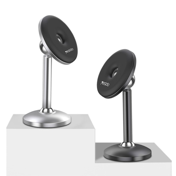 YESIDO C93 Universal roterbar bilholder - Sølv Silver grey