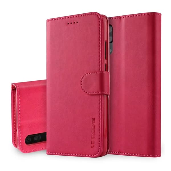 LC.Imeeke läder Huawei P20 Pro fodral - Rosa Rosa