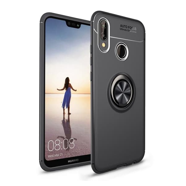 Huawei P20 Lite moderni suojakuori - Musta Black