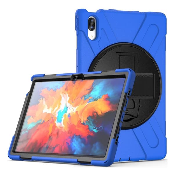 Lenovo Tab P11 Pro 360 roterbar kickstand + silikonetui - Blå Blue