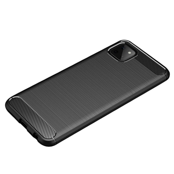 Carbon Flex Samsung Galaxy A22 5G cover - Sort Black