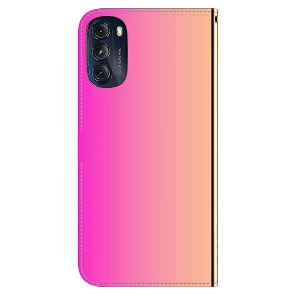Mirror Motorola Moto G (2022) fodral - Rosa Rosa