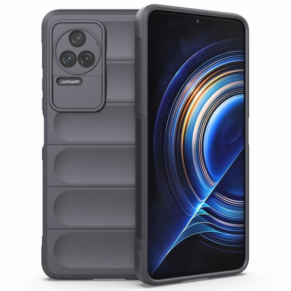 Blødt grebsformet cover til Xiaomi Redmi K50 / Xiaomi Redmi K50 Pro - Sølv/Grå Silver grey
