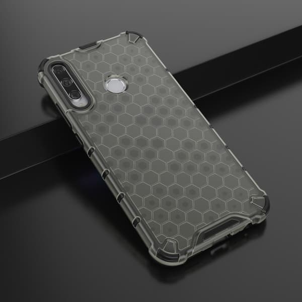 Bofink Honeycomb Huawei P40 Lite E skal - Svart Svart