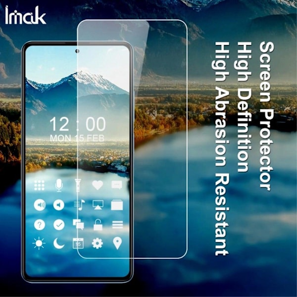 IMAK ARM ultraklart Xiaomi Redmi Note 12 Pro Plus skärmskydd Transparent
