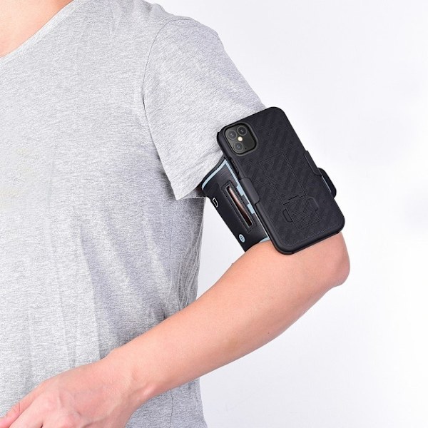 Sportsband iPhone 12 Pro Max Armbind - Sort Black