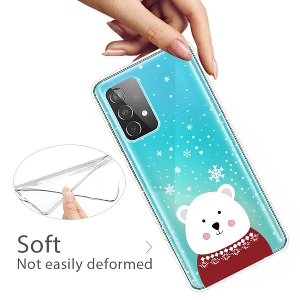 Jul Samsung Galaxy A32 5G fodral - Knubbig Björn multifärg