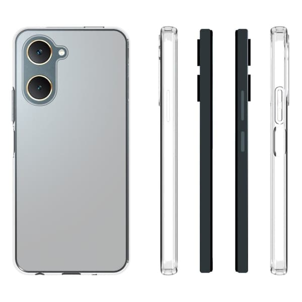 Erittäin ohut läpinäkyvä kotelo vivo Y28s Transparent