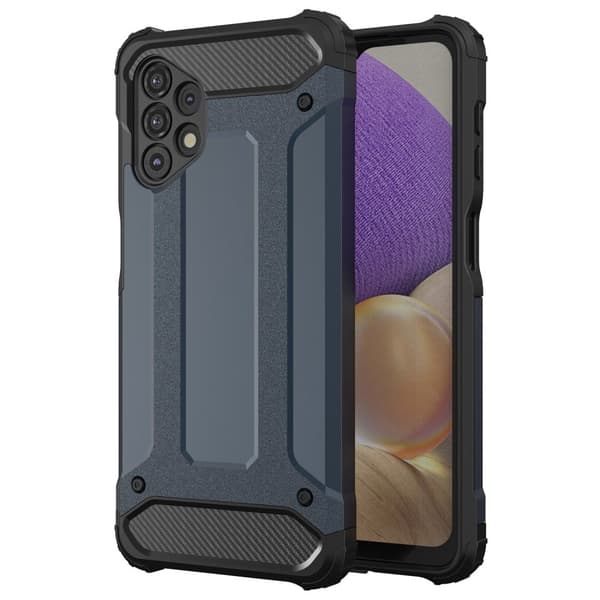 Armour Guard Etui Samsung Galaxy A32 - Marine Blå Blue