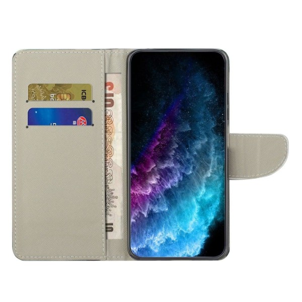 Wonderland Xiaomi Poco X5 / Redmi Note 12 Flip Fodral - Fjäril Blå