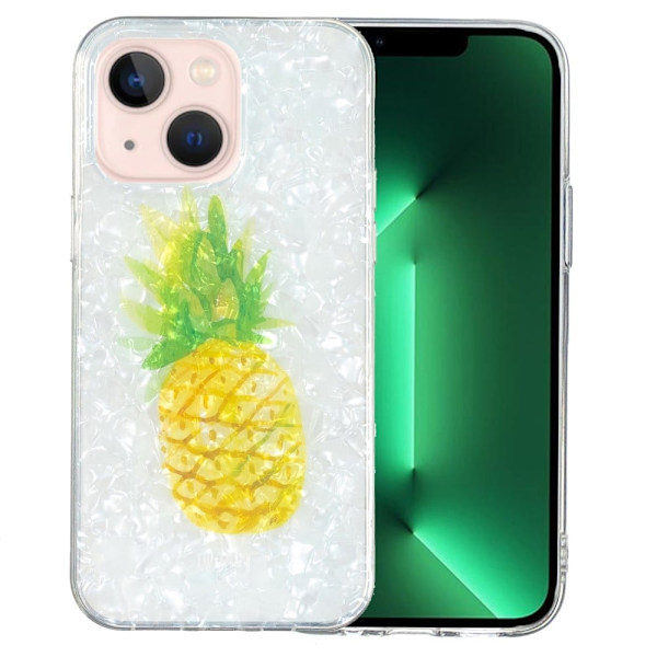 Marble iPhone 15 Suojakotelo - PineApple Yellow