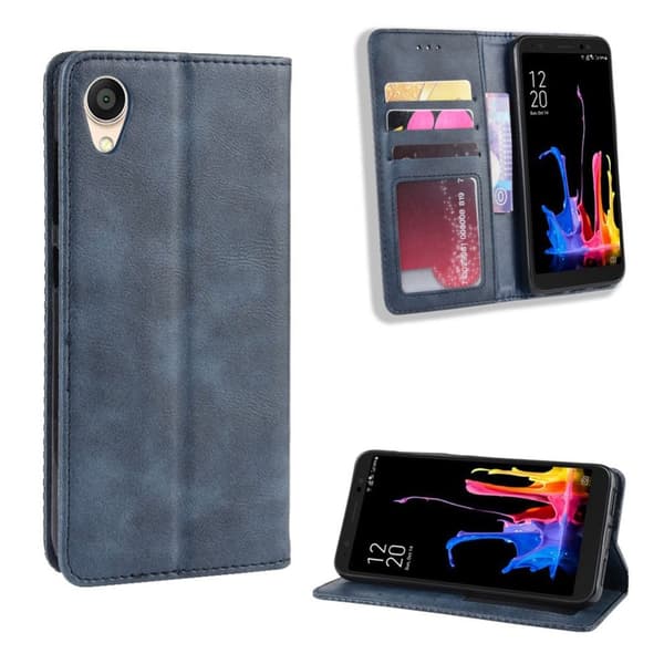 Bofink Vintage ASUS Zenfone Live L1 etui - Blå Blue