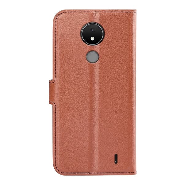 Classic Nokia C21 Läppäkotelo - Ruskea Brown