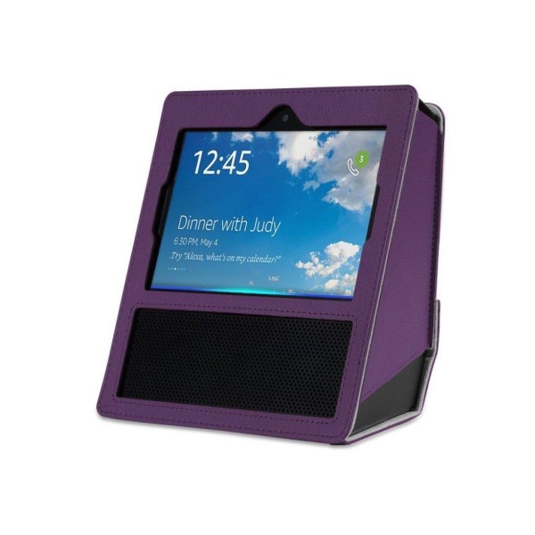 Amazon Echo Show moderni kantokotelo - Violetti Purple