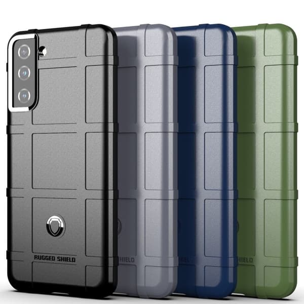 Rugged Shield etui - Samsung Galaxy S21 Plus - grøn Green