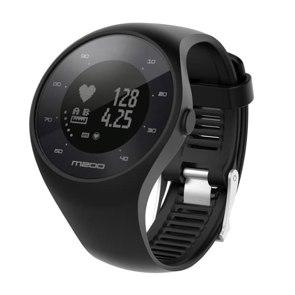 Polar M200 mallin älykellolle trendikäs ranneke - Musta Black