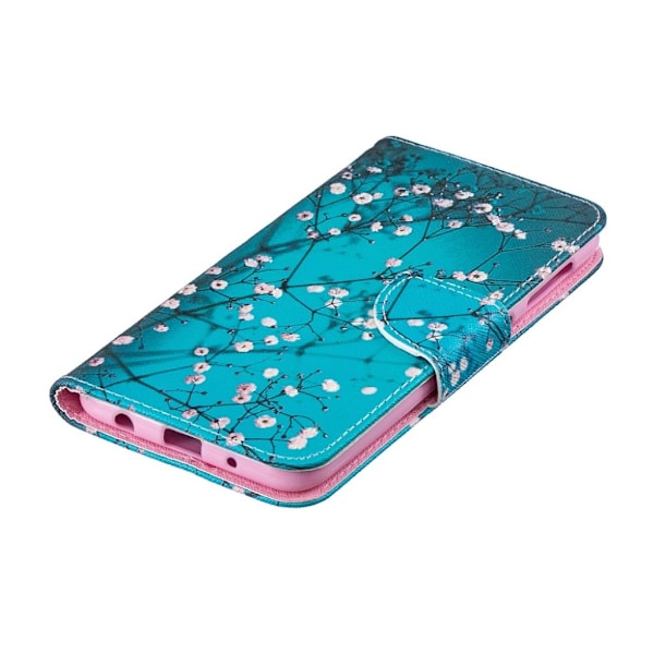 Wonderland Samsung Galaxy A10 etui - Træ med Blomster Multicolor