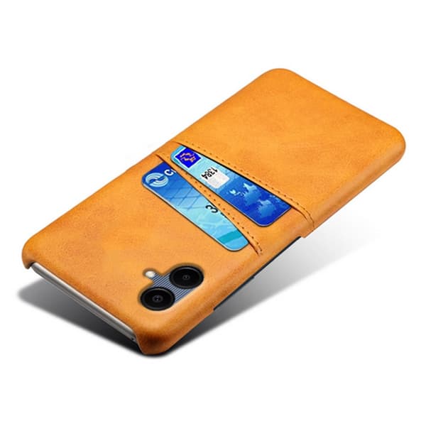 Dual Card Samsung Galaxy A06 cover - Orange Orange