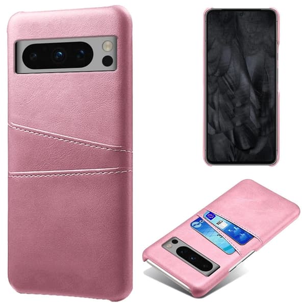 Dual Card Google Pixel 8 Pro kotelot - Ruusukulta Pink