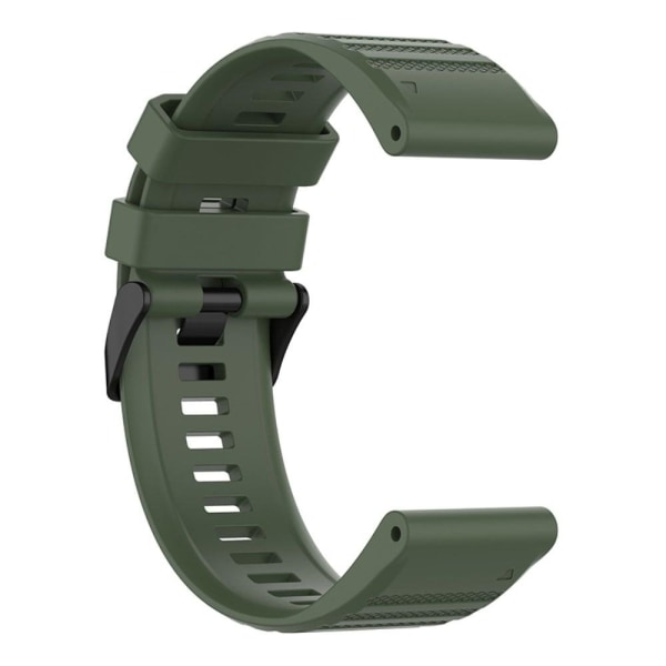 Garmin Forerunner 955 / 945 / 935 / Descent G1 silikone urrem - Militærgrøn Green