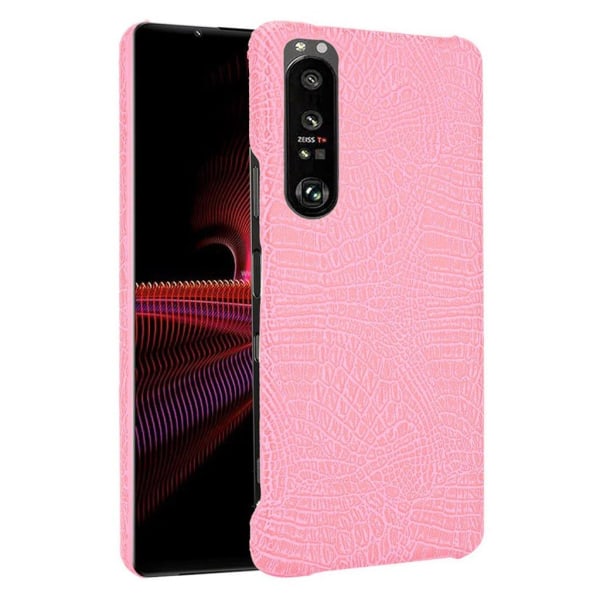 Croco case - Sony Xperia 1 III - Pink Pink