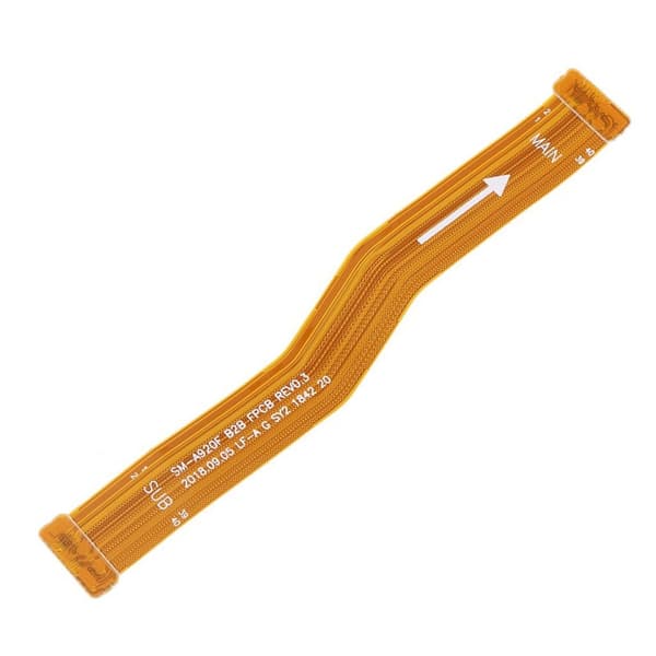 Samsung Galaxy A9 (2018) OEM flexkabel til tilslutning af bundkort Orange