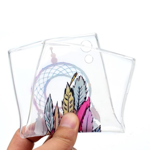 Sony Xperia XA1 Ultra tyndt silikone cover - Drømmefanger Multicolor