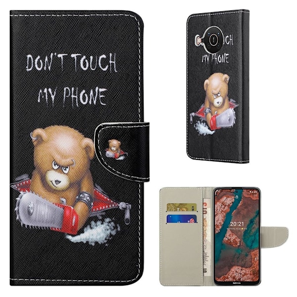 Wonderland Nokia X10 / Nokia X20 fodral -Svart Svart