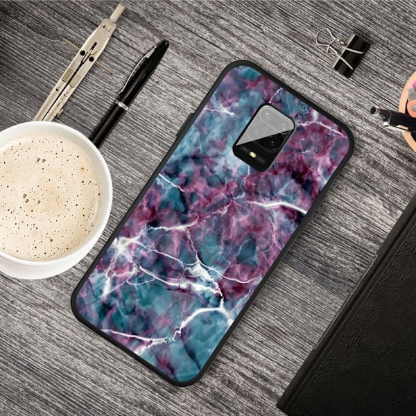 Imagine Xiaomi Poco M2 Pro / Note 9 Pro Max / 9s Suojakotelo - Marble Pattern Multicolor