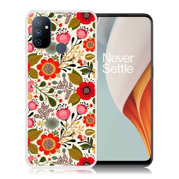 Deco OnePlus Nord N100 skal - Vacker Blomma multifärg