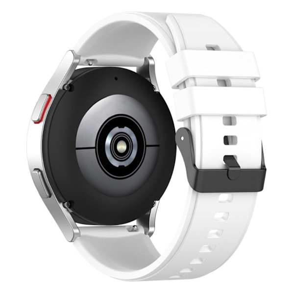 20 mm universal klockarmband i silikon - Vit Vit