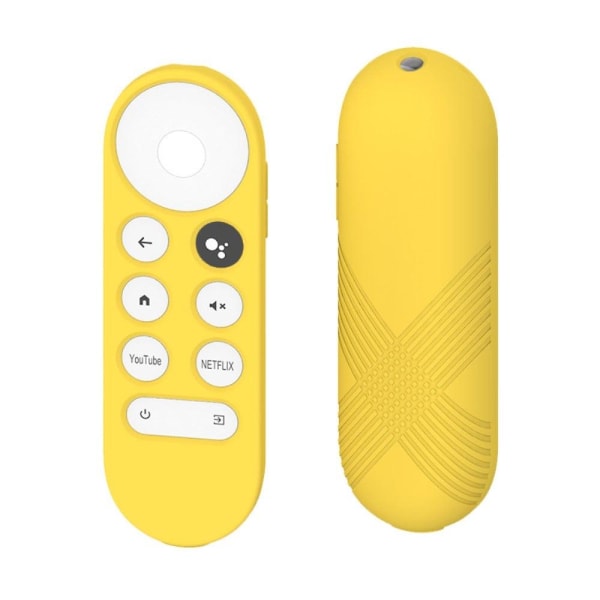 Google Chromecast 2020 TV X-style silicone cover - Yellow Gul
