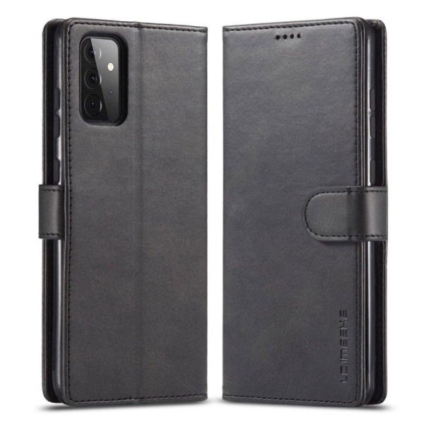 LC.IMEEKE Samsung Galaxy A72 5G Flip Case - Sort Black