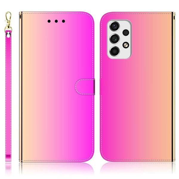Mirror Samsung Galaxy A53 5G Läppäkotelo - Rose Pink