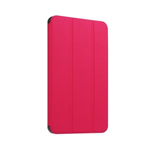 Amdrup cover i læder til Huawei MediaPad T1 7" med tri-fold funktion - Pink Pink