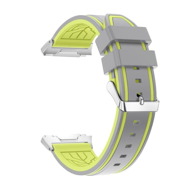 Fitbit Ionic to-farvet rem - Grå/gul Multicolor