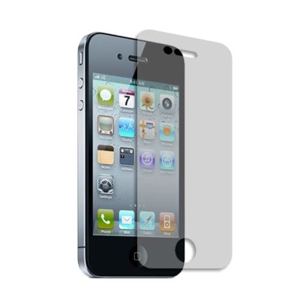iPhone 4 Displayskydd Silvergrå