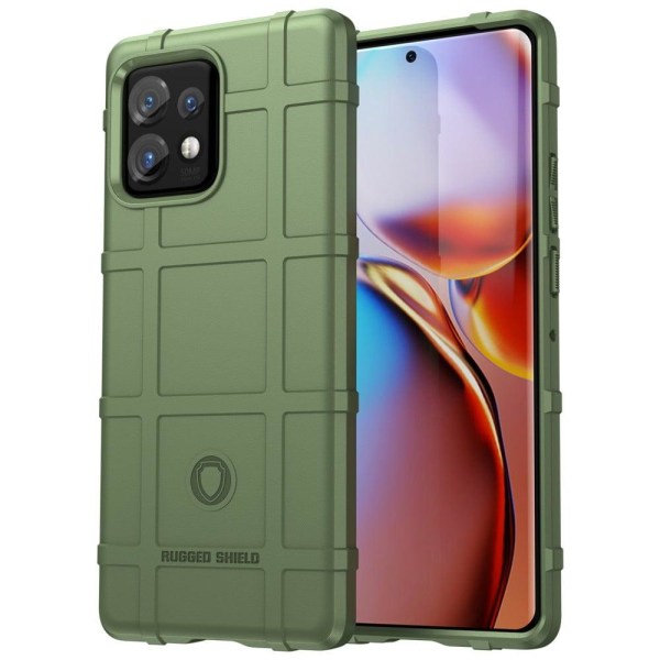 Rugged Shield Etui Motorola Moto X40 / X40 Pro / Edge Plus (2023) - Grøn Green