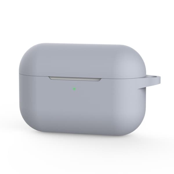 Airpods Pro Silikonetui - Grå Silver grey