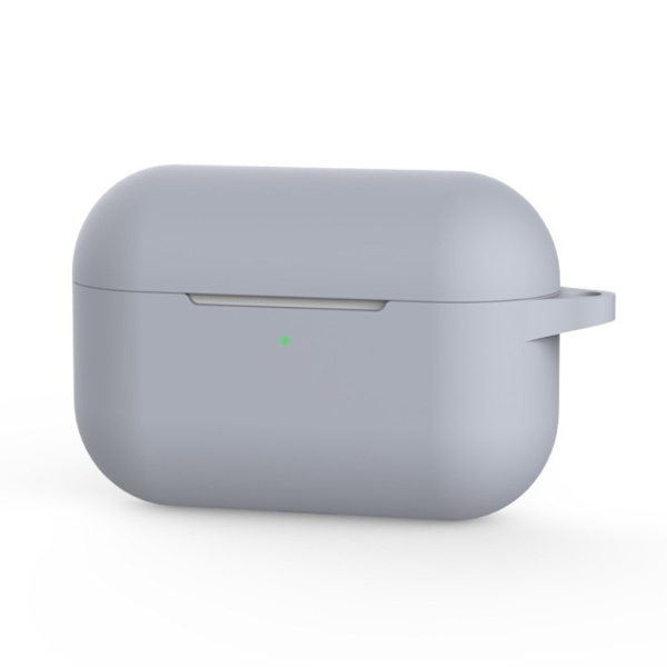 AirPods Pron silikonikotelo - Harmaa Silver grey